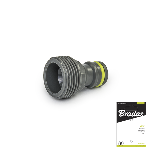 Adaptér s vonkaj.závitom 3/4" LIME LE-02185K - AG Náradie