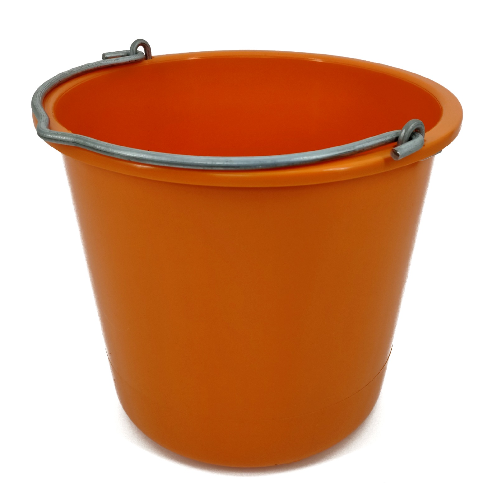 Vedro murárske 12 l Professional, hrúbka úchytu 7mm, certifikát TUV, orange - AG Náradie