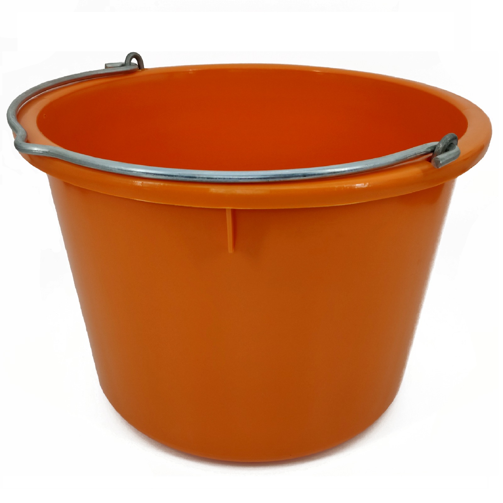 Vedro murárske 20 l Professional, hrúbka úchytu 7mm, certifikát TUV, orange - AG Náradie